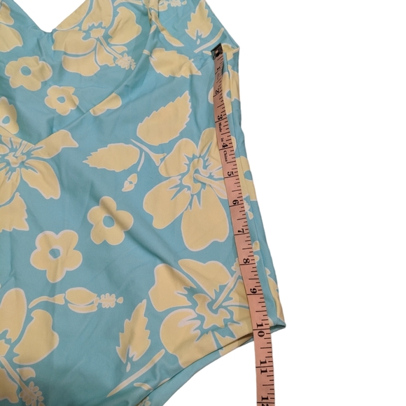 Sunbleached Swim Julianne One Piece Lanikai Hawaiian Floral  XL NWT - Picture 11 of 13
